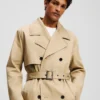 ABRIGO TRENCH CON CAPUCHA ABRIGO TRENCH CON CAPUCHA
