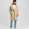ABRIGO TRENCH CON CAPUCHA ABRIGO TRENCH CON CAPUCHA