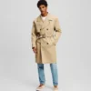 ABRIGO TRENCH CON CAPUCHA ABRIGO TRENCH CON CAPUCHA