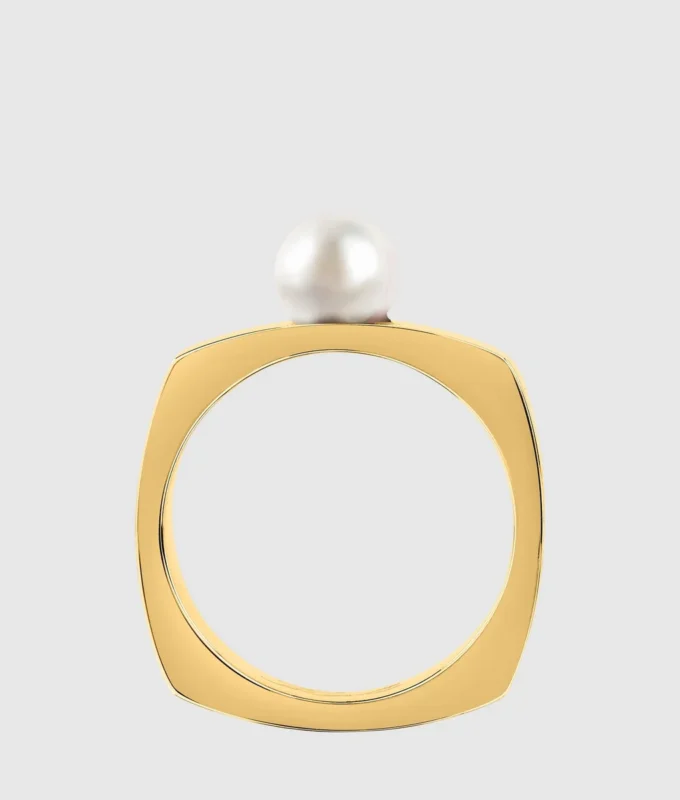 Anillo cuadrado Signature Anillo cuadrado Signature