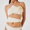 BAÑADOR HALTER CON FLORES BAÑADOR HALTER CON FLORES
