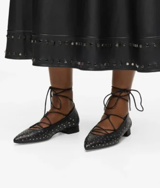 Bailarinas Kerrie con cordones largos