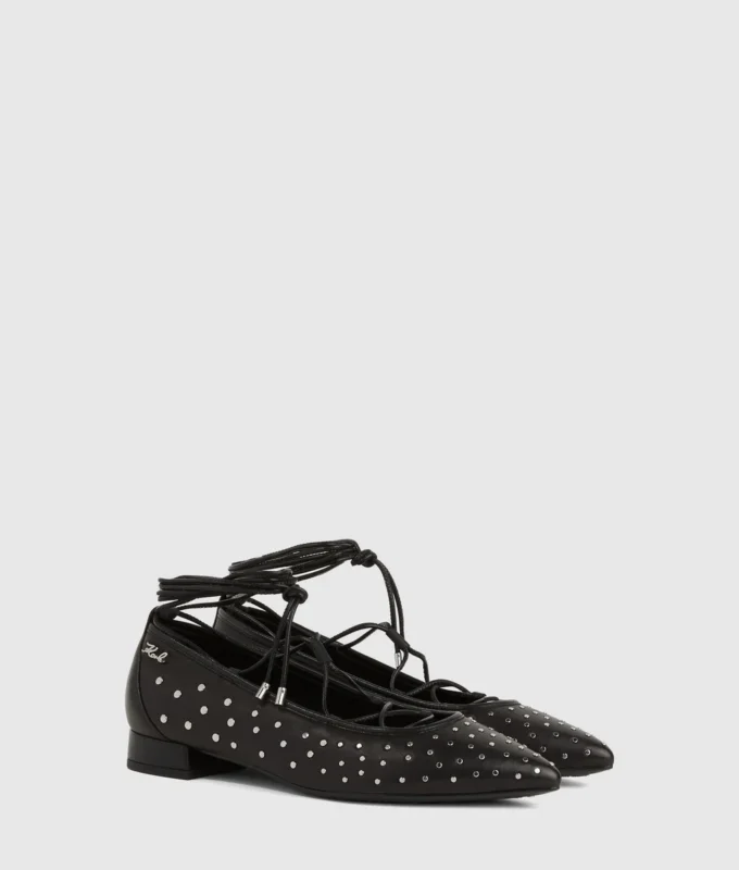Bailarinas Kerrie con cordones largos Bailarinas Kerrie con cordones largos
