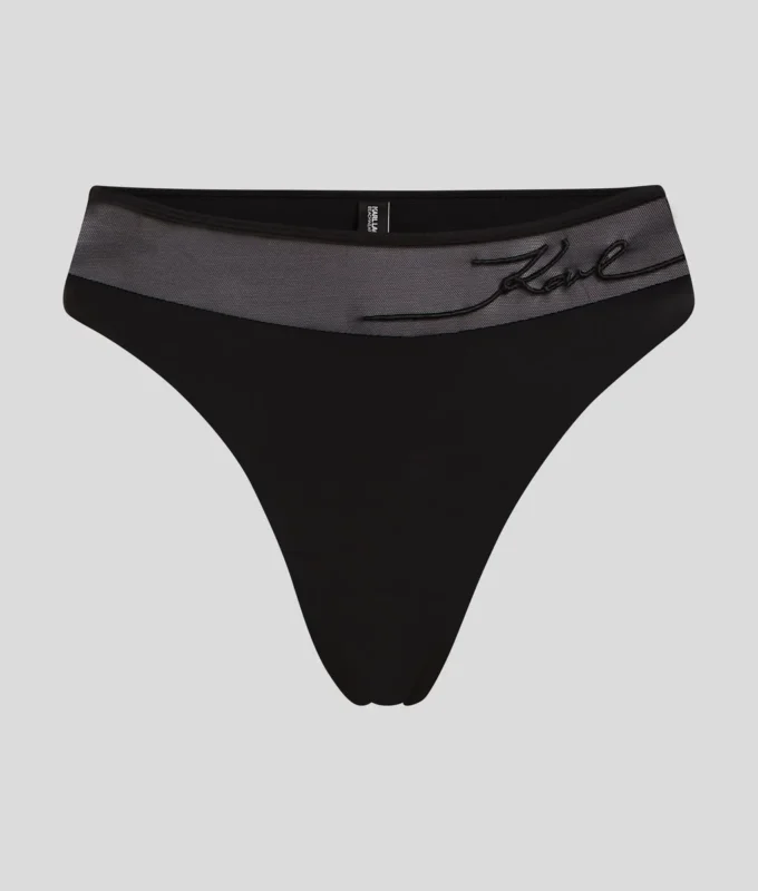 BAJAS DE BIKINI DE CINTURA ALTA K/SIGNATURE BAJAS DE BIKINI DE CINTURA ALTA K/SIGNATURE