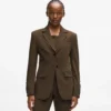 Blazer con botones a presión