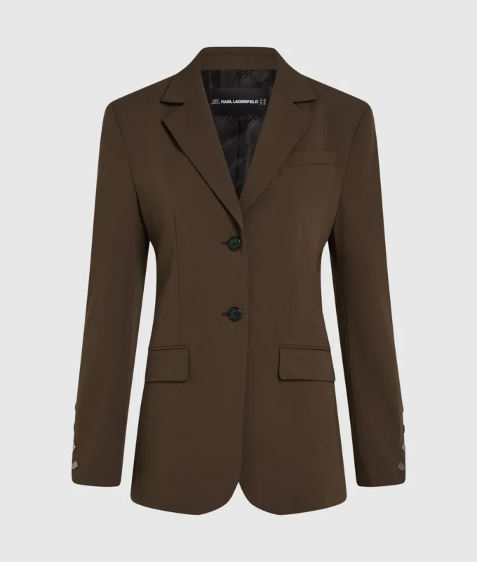 Blazer con botones a presión