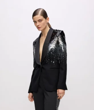 Blazer con lentejuelas de KL Studio