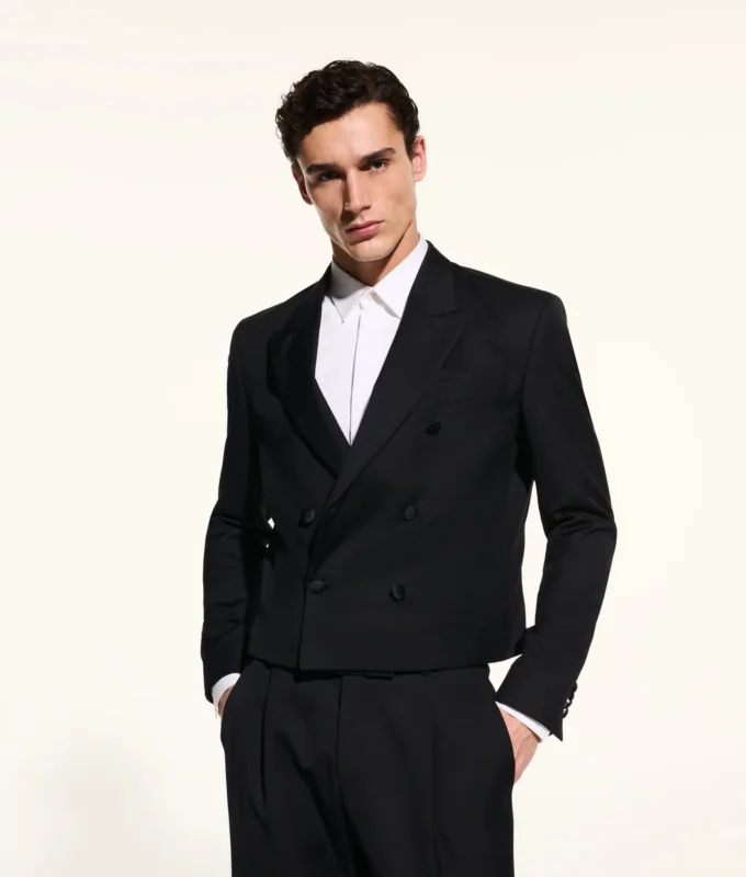 BLAZER DE DOBLE PATA DE KL STUDIO BLAZER DE DOBLE PATA DE KL STUDIO