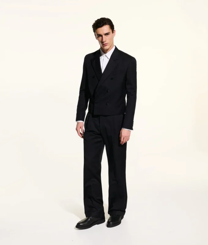 BLAZER DE DOBLE PATA DE KL STUDIO BLAZER DE DOBLE PATA DE KL STUDIO
