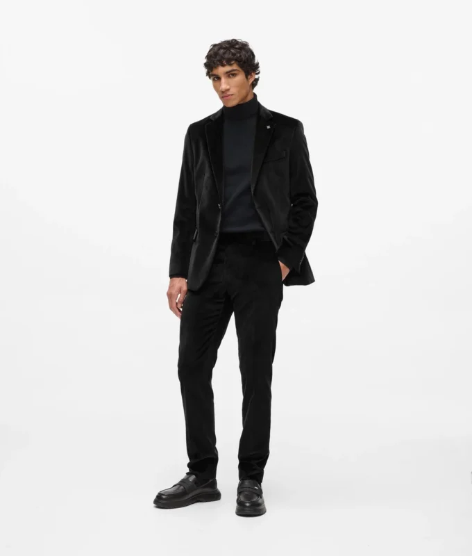 Blazer de terciopelo
