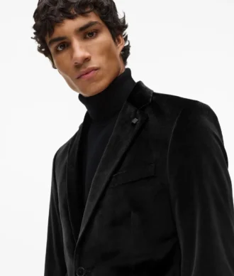 Blazer de terciopelo