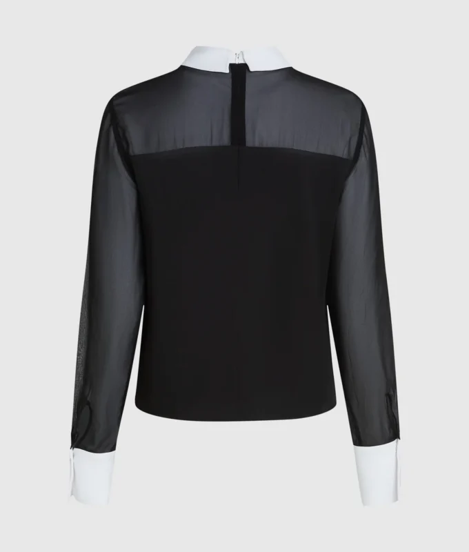 Blusa con detalle de lazo Blusa con detalle de lazo