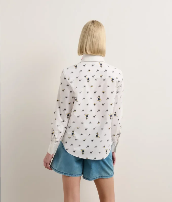 BLUSA CON ESTAMPADO INTEGRAL DISNEY X KL BLUSA CON ESTAMPADO INTEGRAL DISNEY X KL