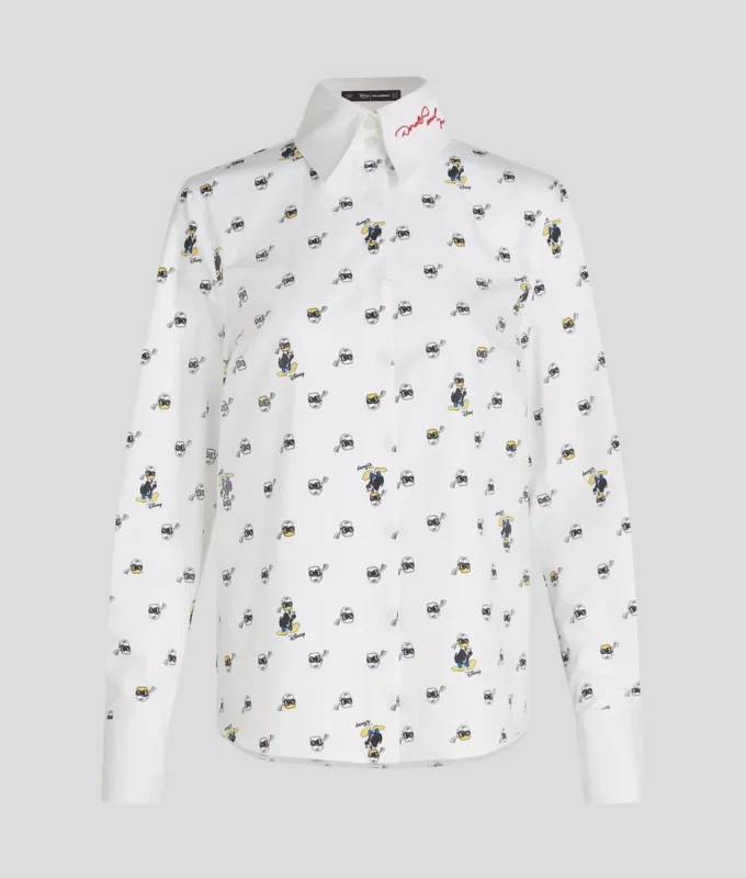 BLUSA CON ESTAMPADO INTEGRAL DISNEY X KL BLUSA CON ESTAMPADO INTEGRAL DISNEY X KL