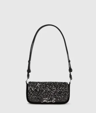 Bolso bandolera con lentejuelas K/Signature