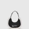 Bolso bandolera con luna de piel de oveja Bolso bandolera con luna de piel de oveja