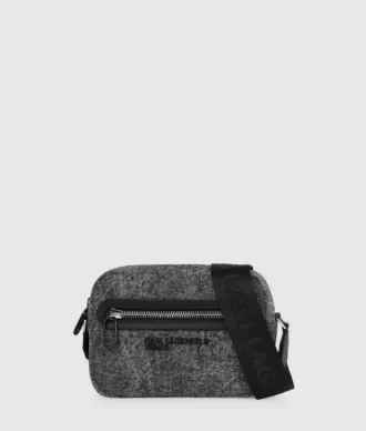 Bolso bandolera de denim lavado