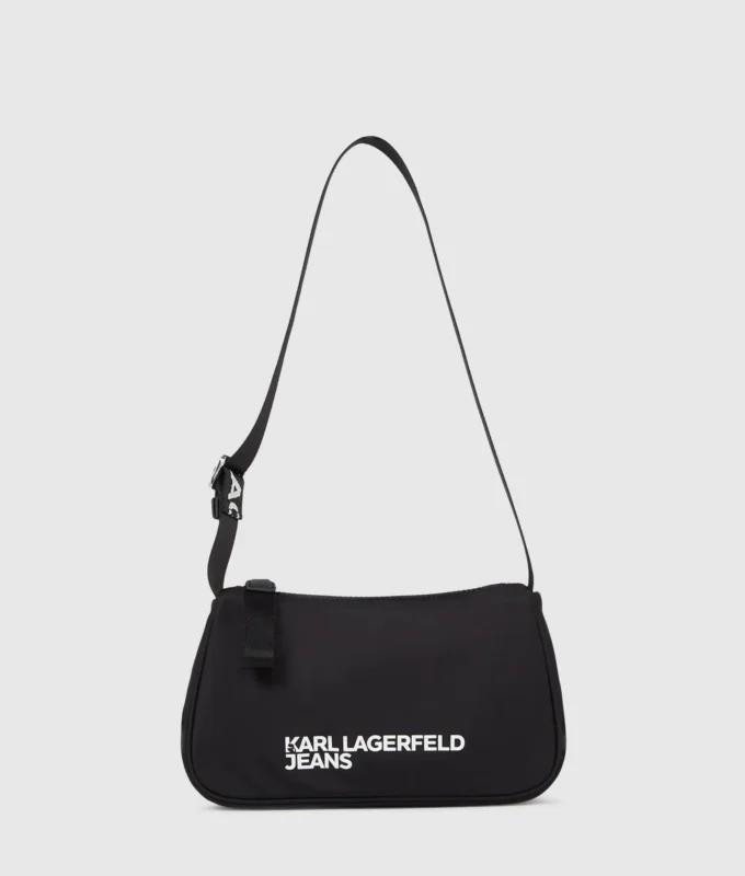 Bolso bandolera de nailon con logotipo Bolso bandolera de nailon con logotipo