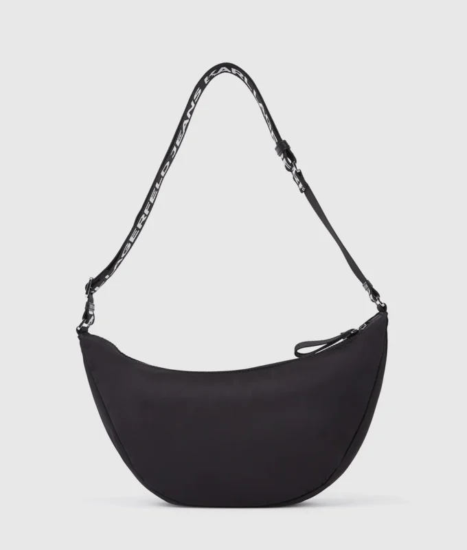 Bolso bandolera de nailon con logotipo Bolso bandolera de nailon con logotipo