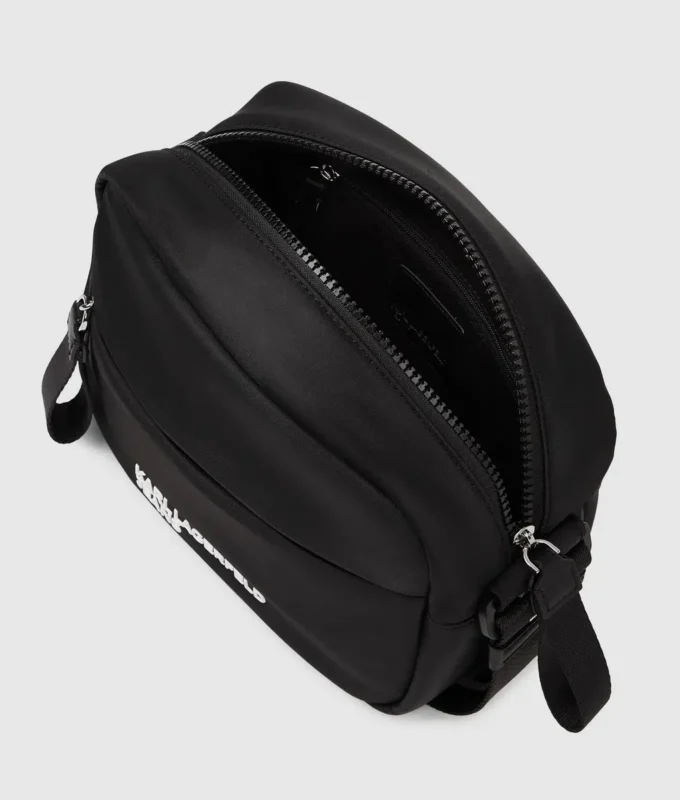 Bolso bandolera de nailon con logotipo Bolso bandolera de nailon con logotipo