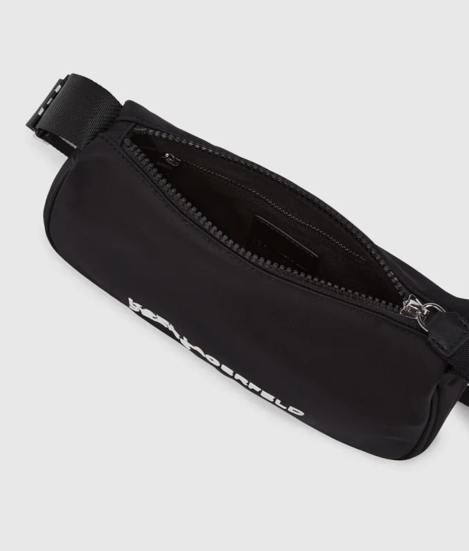 Bolso bandolera de nailon con logotipo Bolso bandolera de nailon con logotipo