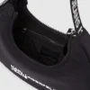 Bolso bandolera de nylon con logo y forma de luna Bolso bandolera de nylon con logo y forma de luna