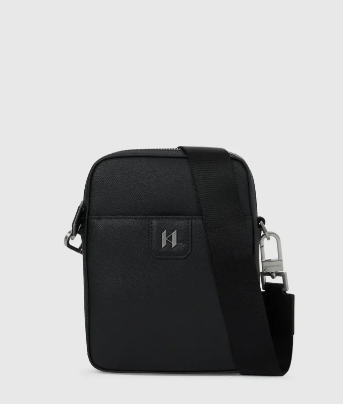 Bolso bandolera de piel K/Monogram Bolso bandolera de piel K/Monogram