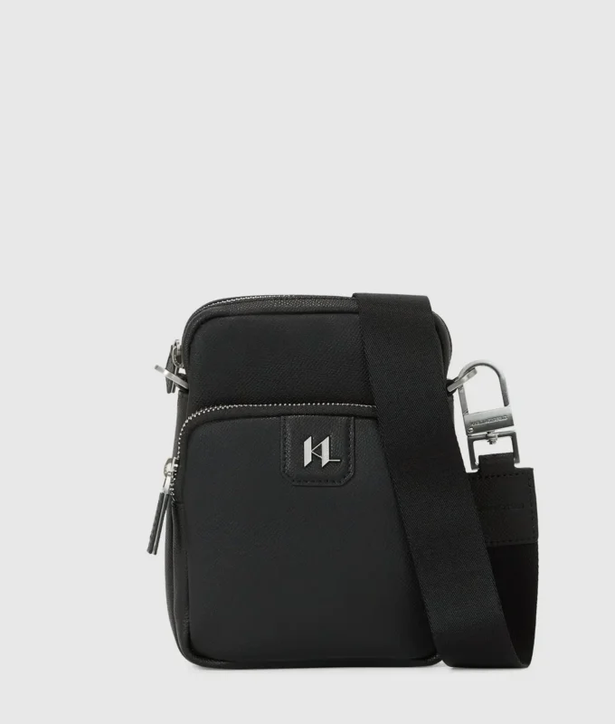 Bolso bandolera de piel K/Monogram Bolso bandolera de piel K/Monogram