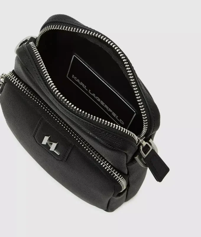 Bolso bandolera de piel K/Monogram Bolso bandolera de piel K/Monogram