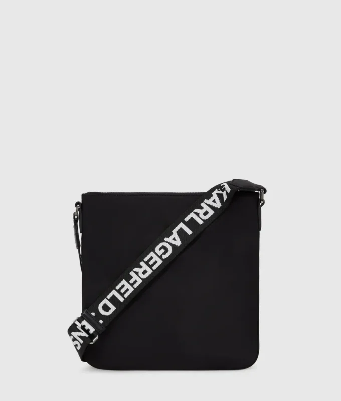 Bolso bandolera fino con logotipo Bolso bandolera fino con logotipo