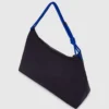 Bolso bandolera grande de nailon con cordón Bolso bandolera grande de nailon con cordón