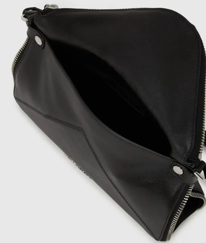 Bolso bandolera K/Hardware con estampado de leopardo Bolso bandolera K/Hardware con estampado de leopardo