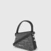 Bolso bandolera mini Geo de denim Bolso bandolera mini Geo de denim