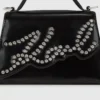 Bolso bandolera pequeño con tachuelas K/Signature Bolso bandolera pequeño con tachuelas K/Signature