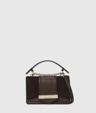Bolso bandolera pequeño de ante K/Nova