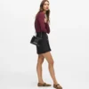 Bolso bandolera pequeño de ante K/Nova Bolso bandolera pequeño de ante K/Nova