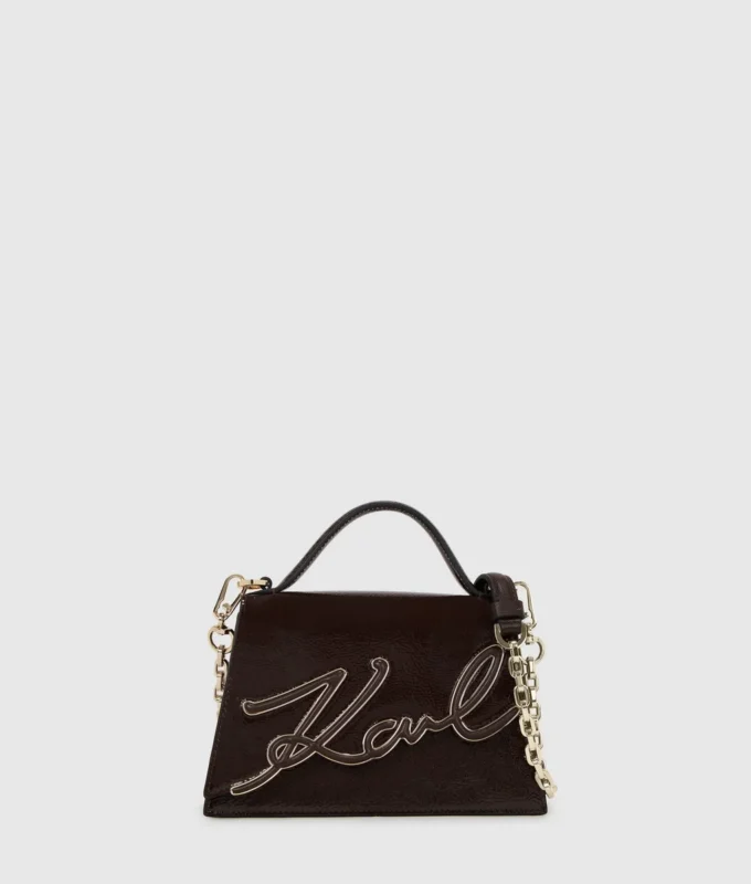 Bolso bandolera pequeño K/Signature Bolso bandolera pequeño K/Signature