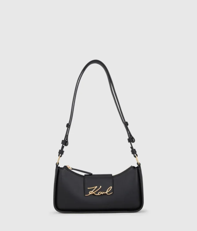 Bolso bandolera pequeño K/Signature de doble uso