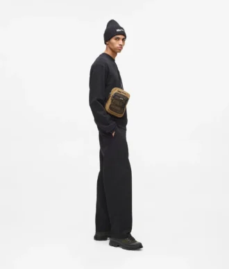 Bolso bandolera utilitario con cordón