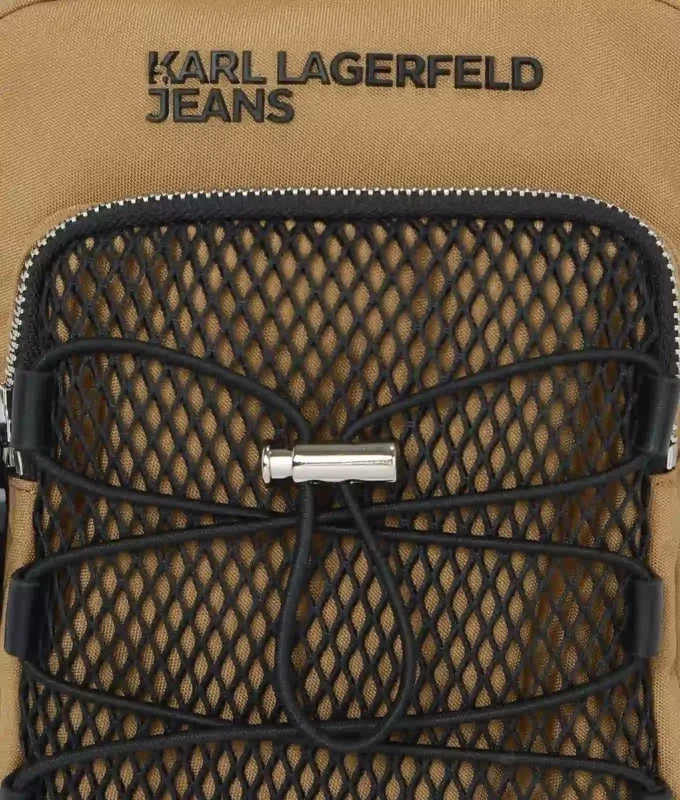Bolso bandolera utilitario con cordón Bolso bandolera utilitario con cordón