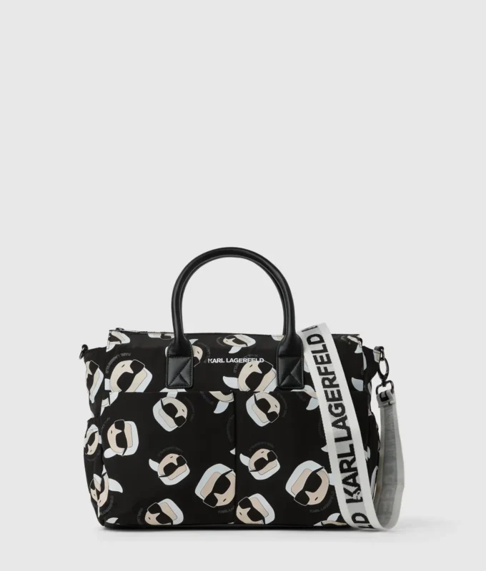 Bolso cambiador con estampado integral Baby Ikon Bolso cambiador con estampado integral Baby Ikon