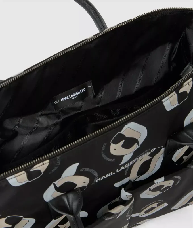 Bolso cambiador con estampado integral Baby Ikon Bolso cambiador con estampado integral Baby Ikon
