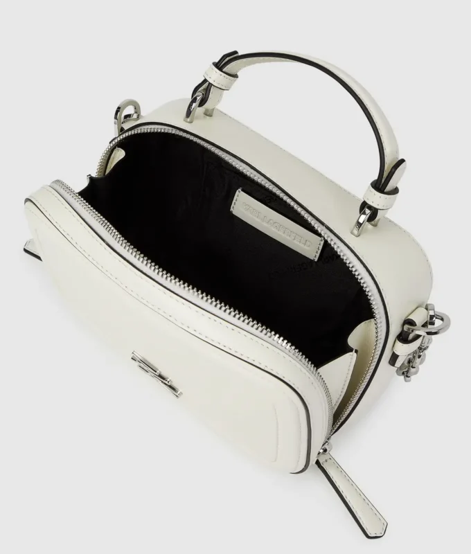Bolso con asa superior y cadena K/Autograph Bolso con asa superior y cadena K/Autograph