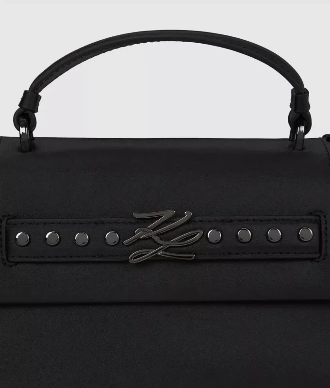 Bolso con asa superior y tachuelas K/Autograph Bolso con asa superior y tachuelas K/Autograph