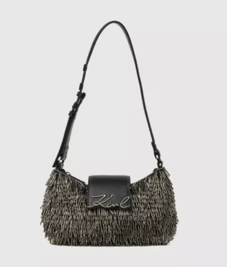 Bolso con cuentas K/Signature