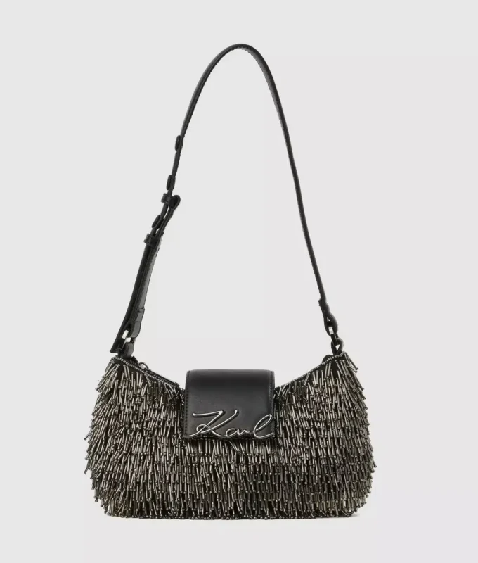Bolso con cuentas K/Signature