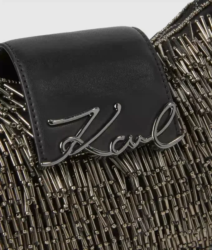 Bolso con cuentas K/Signature