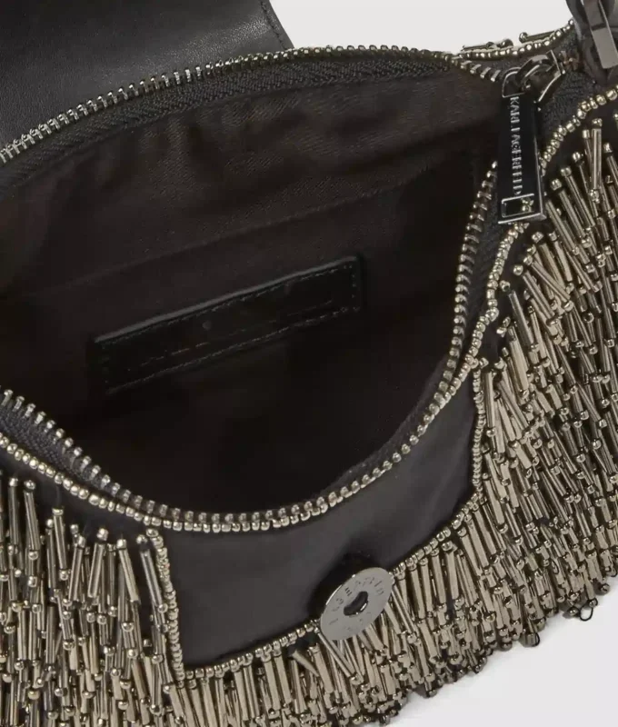 Bolso con cuentas K/Signature