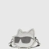 Bolso con pedrería Choupette para niña Bolso con pedrería Choupette para niña