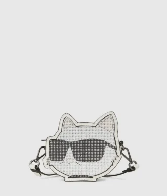 Bolso con pedrería Choupette para niña